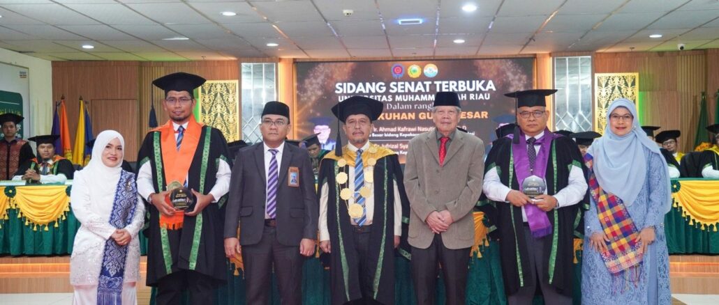 UMRI Resmi Kukuhkan Dua Guru Besar Pertama, Tonggak Sejarah Baru Kampus