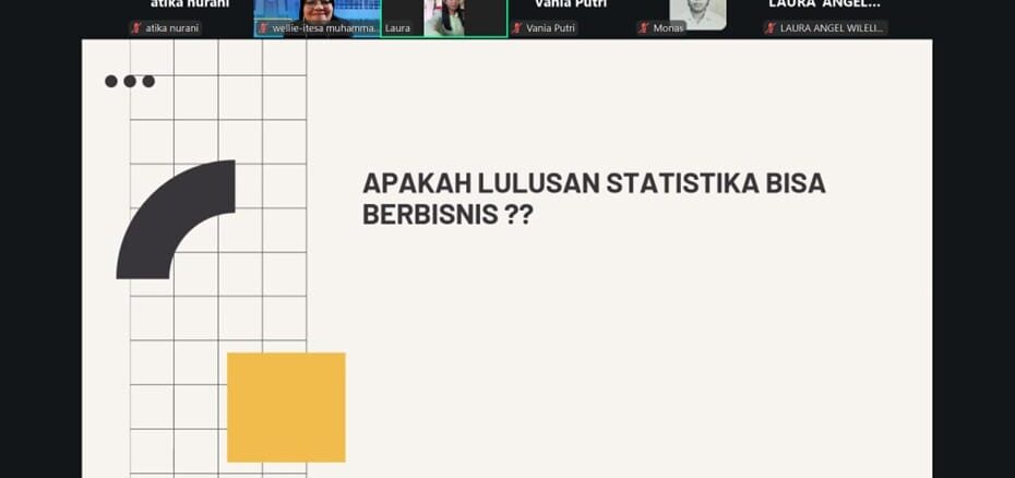 Webinar ITESA Muhammadiyah Semarang Bahas Strategi Bisnis Berbasis Analisis Data