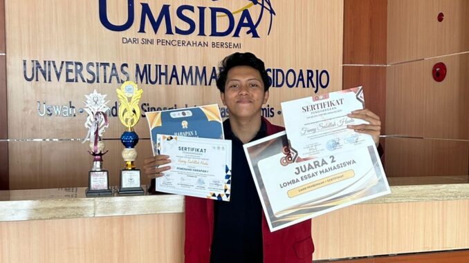 Mahasiswa Umsida Raih 8 Penghargaan dalam Tiga Bulan, Produktif Ikuti 20 Kompetisi