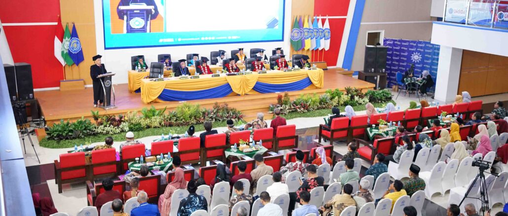 Umsida Rayakan Milad ke-37 Sekaligus Kukuhkan Guru Besar