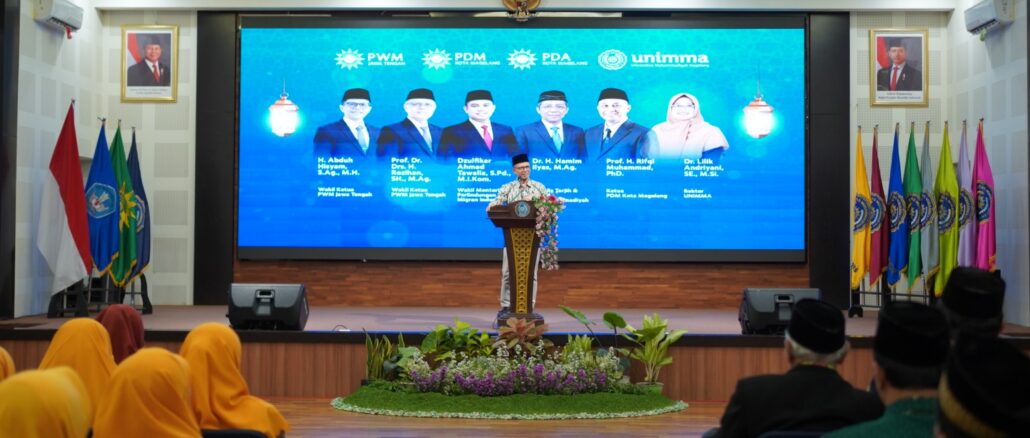 UNIMMA Tuan Rumah Pengajian Ramadan Muhammadiyah ‘Aisyiyah Kedu Raya