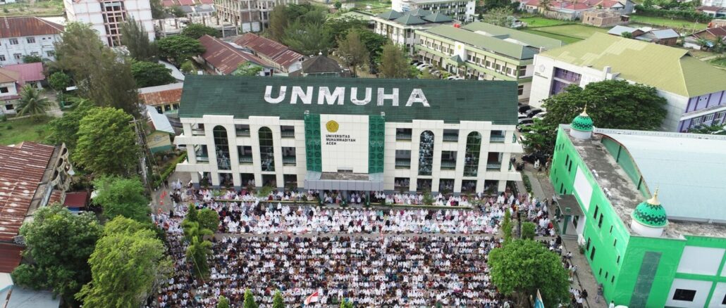 Hadirilah! Shalat Idul Fitri 1447 H Berjamaah di Lapangan Parkir Unmuha Banda Aceh