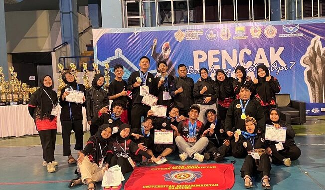 Konsisten Berprestasi, Tapak Suci UM Bandung Sabet Enam Medali di BLAC ke-7