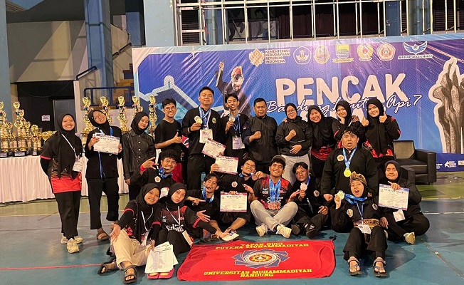 Konsisten Berprestasi, Tapak Suci UM Bandung Sabet Enam Medali di BLAC ke-7
