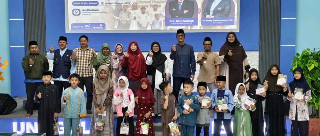 Lazismu UMMI Salurkan Kado Ramadan untuk Guru dan Santunan Anak Yatim