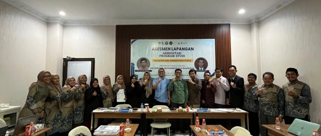 Magister Administrasi Publik Unismuh Makassar Raih Akreditasi Unggul LAMSPAK
