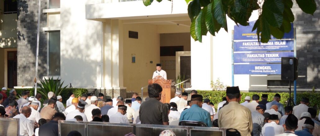 Pesan Idul Fitri di UNIMMA Jaga Konsistensi Iman Setelah Ramadan