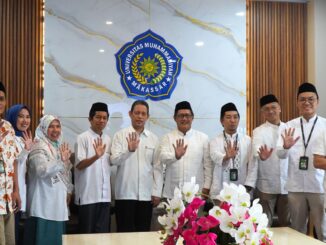 Rektor Unismuh Makassar Terima Silaturahmi Pimpinan Bank Syariah Nasional