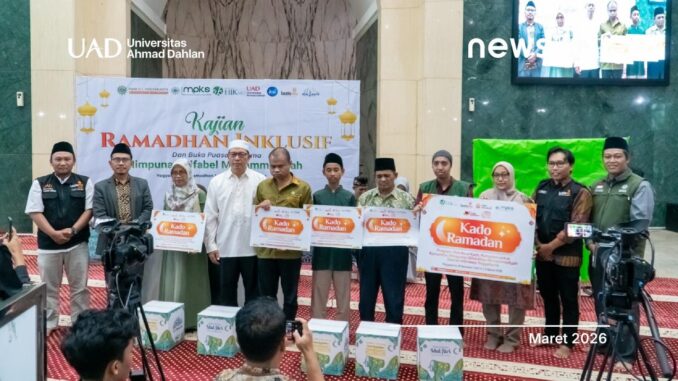 UAD dan HIDIMU Gelar Kajian Ramadan Inklusif, Perkuat Dakwah Ramah Difabel