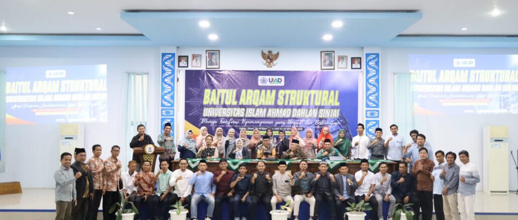 UIAD Sinjai Gelar Baitul Arqam Struktural untuk Perkuat Ideologi Muhammadiyah
