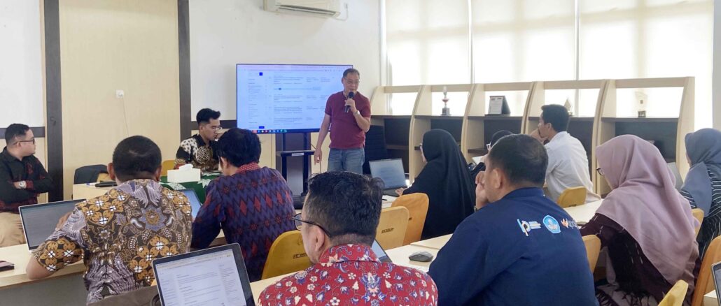 UM Kendari Perkuat Budaya Riset melalui Pelatihan Penulisan Artikel Ilmiah bagi Dosen