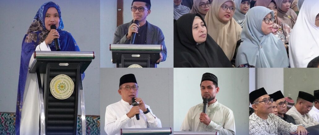 UMMU Perkuat Kolaborasi Akademik dan Dakwah Muhammadiyah di Momentum Ramadan
