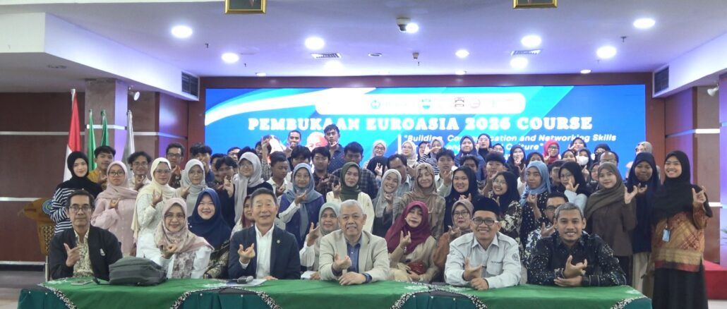Uhamka Gelar Eurasia Course 2026, Perkuat Jejaring Akademik dan Komunikasi Antarbudaya