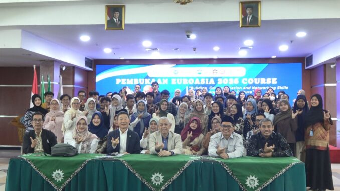 Uhamka Gelar Eurasia Course 2026, Perkuat Jejaring Akademik dan Komunikasi Antarbudaya