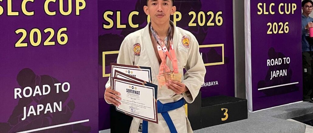 Atlet Ju Jitsu Universitas Muhammadiyah Sidoarjo Sabet Tiga Medali di SLC Cup 2026
