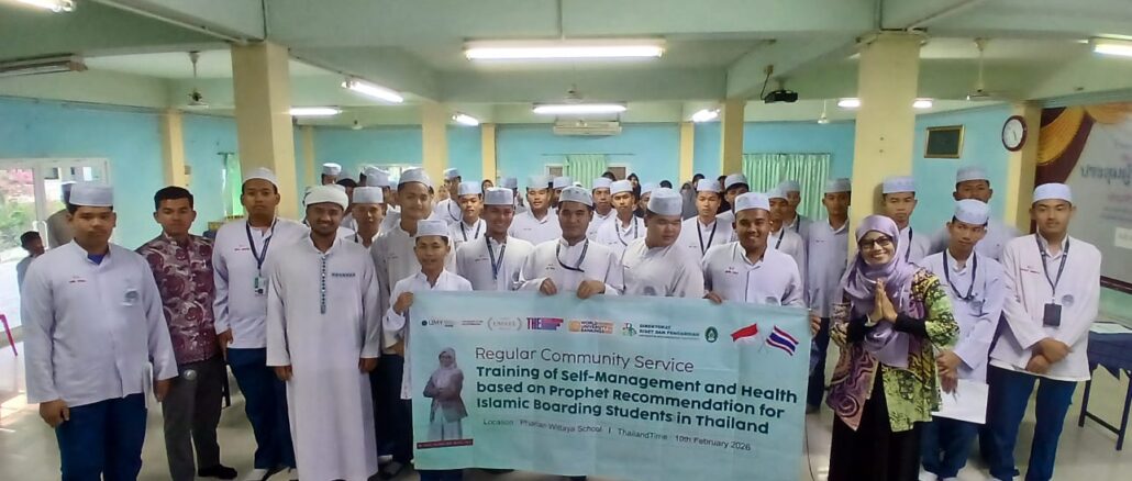 Dosen Keperawatan UMY Latih Manajemen Diri dan Kesehatan Santri di Thailand Selatan