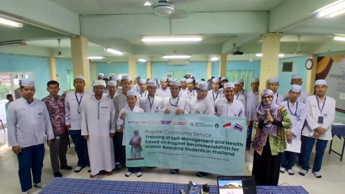 Dosen Keperawatan UMY Latih Manajemen Diri dan Kesehatan Santri di Thailand Selatan