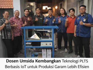 Dosen Umsida Kembangkan Teknologi IoT Berbasis PLTS untuk Produksi Garam Lebih Efisien
