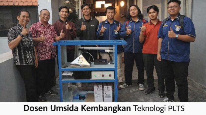 Dosen Umsida Kembangkan Teknologi IoT Berbasis PLTS untuk Produksi Garam Lebih Efisien