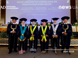UAD Kukuhkan Empat Guru Besar, Tegaskan Komitmen Keunggulan Akademik
