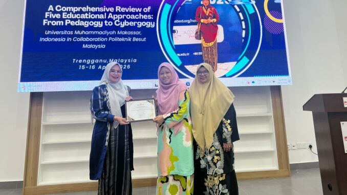 Guru Besar Unismuh Makassar Jadi Pembicara di Malaysia, Bahas Inovasi Pendidikan Abad 21