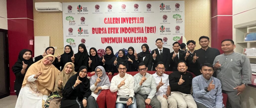 Mahasiswa FEB Unismuh Makassar Lulus Sertifikasi WPPE Pasar Modal