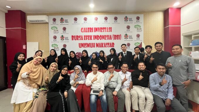 Mahasiswa FEB Unismuh Makassar Lulus Sertifikasi WPPE Pasar Modal