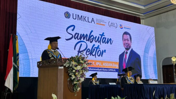 Rektor UMKLA, Lulusan Harus Jadi Pencipta Peluang di Era Digital