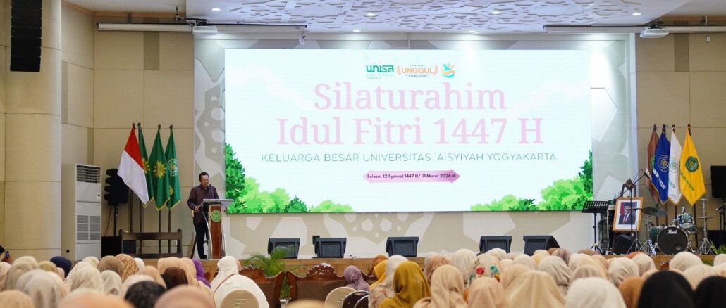 Syawalan UNISA Yogyakarta Perkuat Sinergi, Hadiahkan Umrah bagi Pegawai Berdedikasi