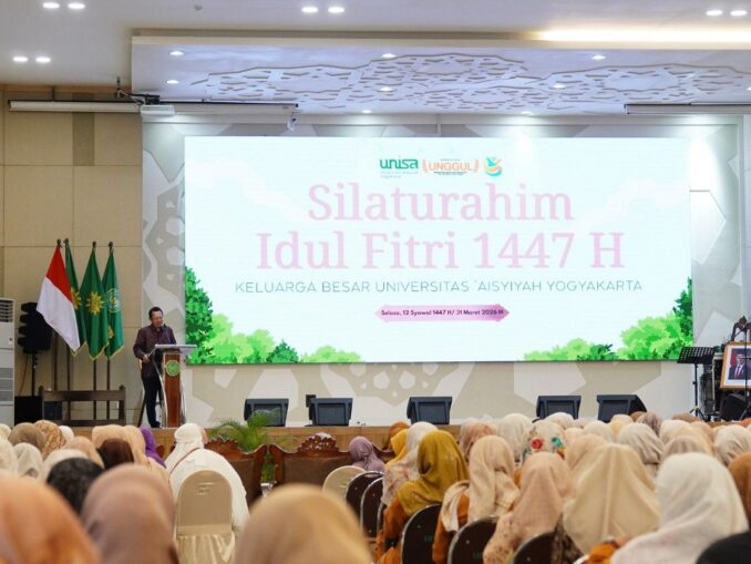 Syawalan UNISA Yogyakarta Perkuat Sinergi, Hadiahkan Umrah bagi Pegawai Berdedikasi