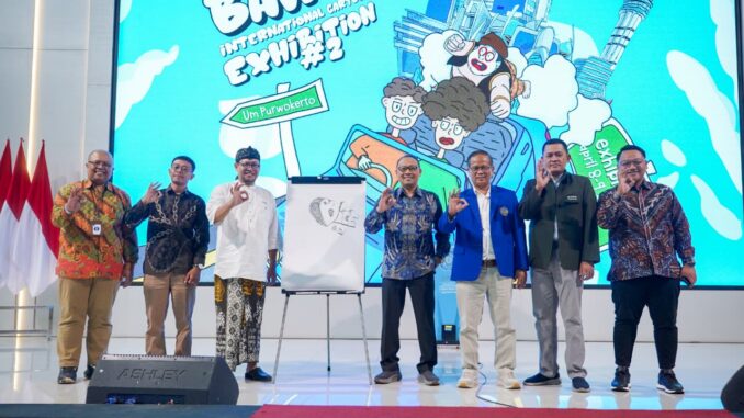 UMP Gelar BAWOR International Cartoon Exhibition #2, Diikuti Peserta dari 27 Negara