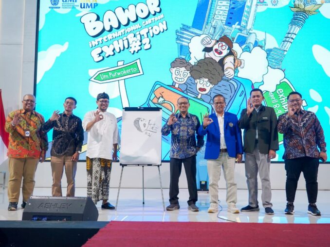 UMP Gelar BAWOR International Cartoon Exhibition #2, Diikuti Peserta dari 27 Negara