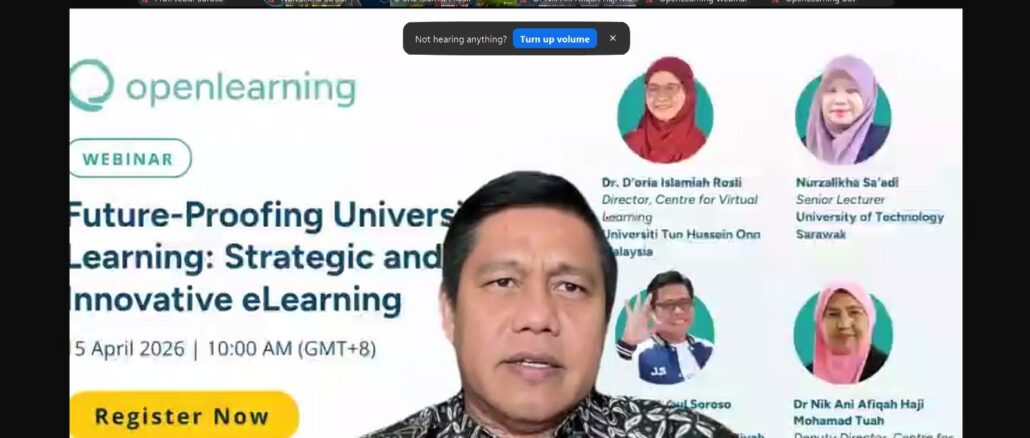 UMP Perkuat Kiprah Global, Rektor Soroti Transformasi e-Learning Berbasis Ekosistem
