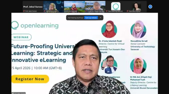 UMP Perkuat Kiprah Global, Rektor Soroti Transformasi e-Learning Berbasis Ekosistem
