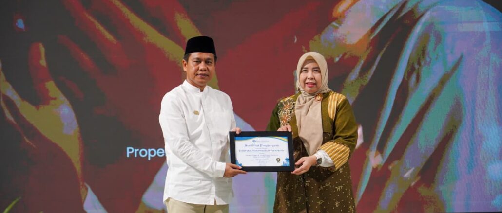 UMP Raih Penghargaan Bank Indonesia sebagai Kampus Penggerak Ekonomi Kreatif