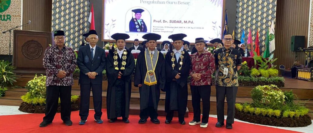 UMPWR Kukuhkan Guru Besar Linguistik Terapan, Perkuat Tradisi Akademik di Era Digital