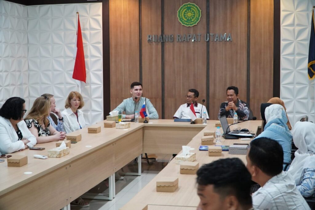 Universitas Muhammadiyah Purworejo Terima Delegasi Ufa University of Science and Technology, Perkuat Jejaring Global