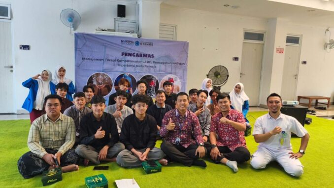 UNIMUS Dorong Literasi Kesehatan Santri Lewat Gerakan Sehat Berbasis Pesantren