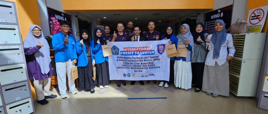 Unismuh Makassar Kirim Mahasiswa ke Malaysia, Perkuat Jejaring Akademik Global