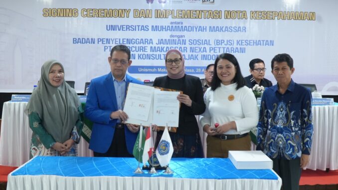 Unismuh Makassar Perluas Kolaborasi Strategis dengan BPJS, Industri, dan IKPI