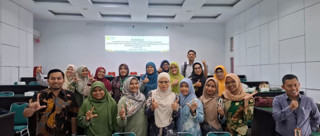Universitas Muhammadiyah Aceh Selaraskan Hibah Internal dengan Standar Nasional BIMA 2026