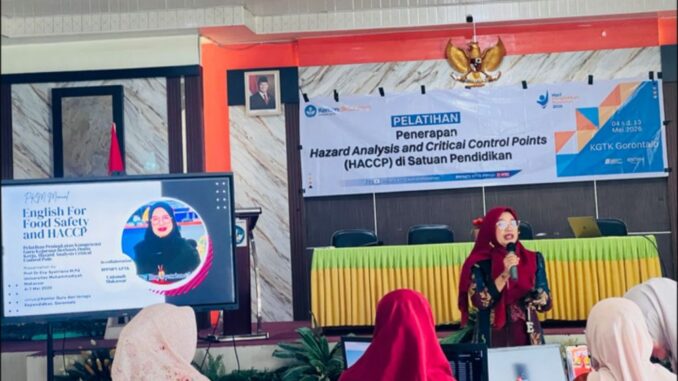 Guru Besar Unismuh Makassar Perkuat Kompetensi Guru SMK Gorontalo di Bidang HACCP dan Bahasa Inggris Industri