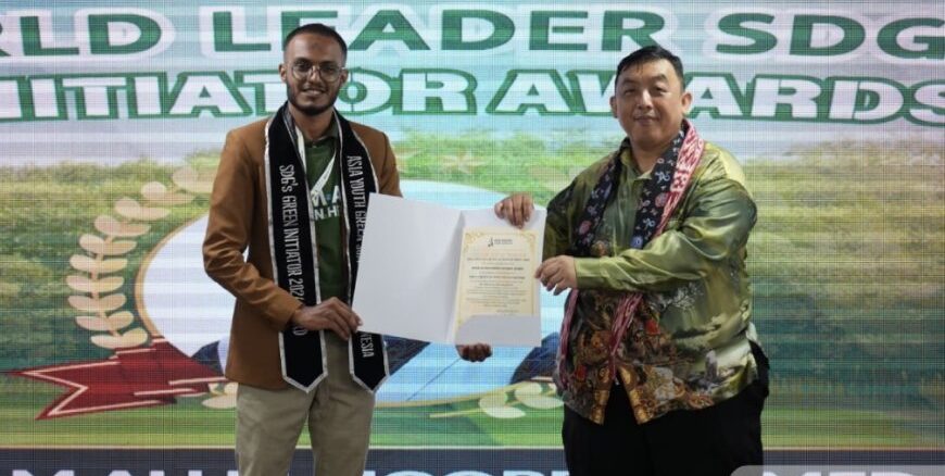 Keren! Mahasiswa Asal Yaman di UMJ Masuk Top 75 Inovator Hijau Asia