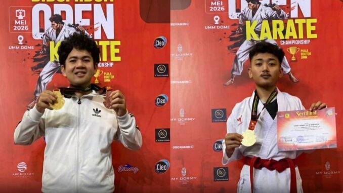 Mahasiswa Keperawatan UMKU Raih Prestasi Nasional di Ajang Karate, Borong Medali