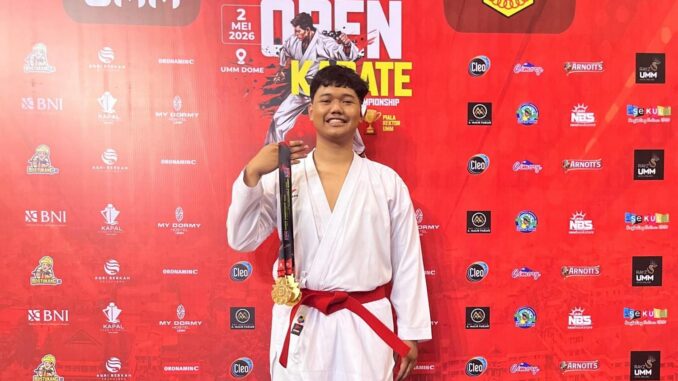 Mahasiswa Umsida Raih Tiga Emas di Kejuaraan Karate Nasional, Bukti Konsistensi dan Disiplin Latihan