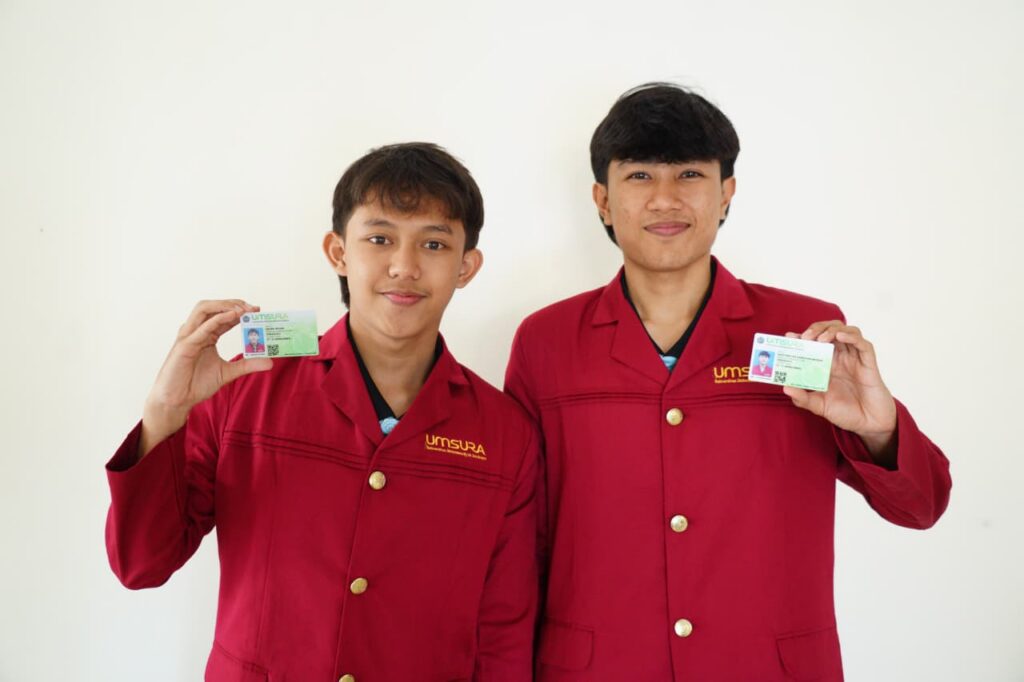 Dua atlet Timnas Futsal U-19 Reivan Revian dan Andi Umayyah.