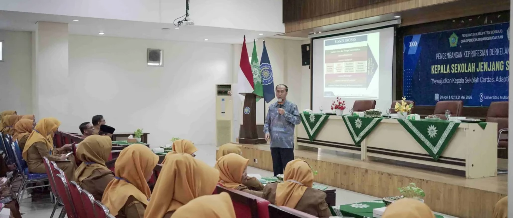 Rektor Umsida Kepemimpinan Kepala Sekolah Jadi Fondasi Kemajuan Pendidikan