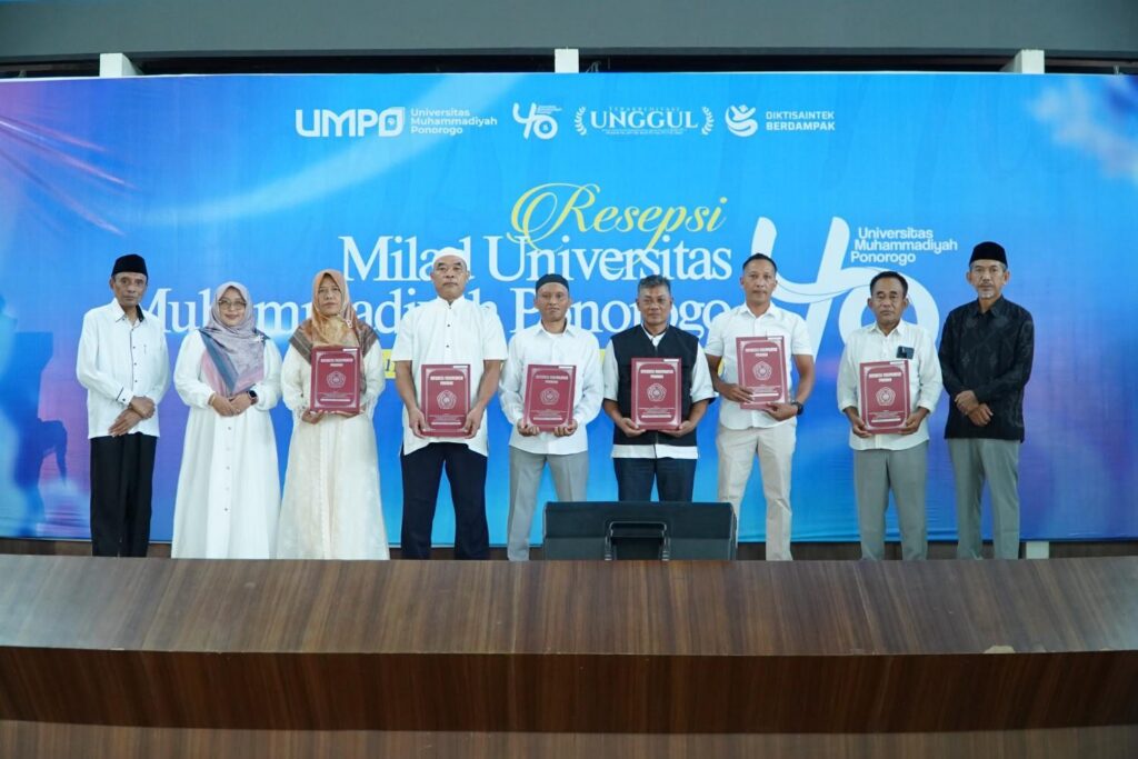 Resepsi Milad ke-40 Universitas Muhammadiyah Ponorogo.