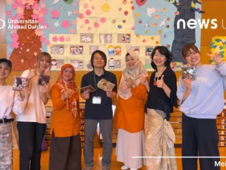 UAD Kenalkan Eco-Printing kepada Siswa Jepang