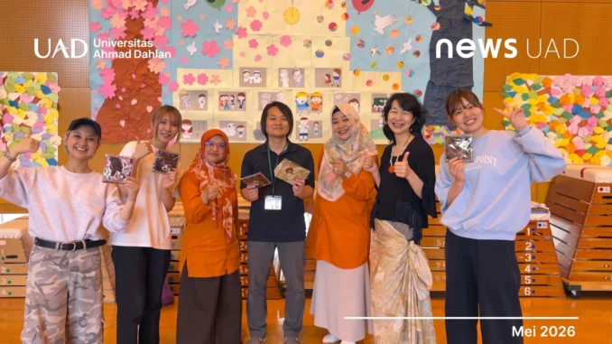 UAD Kenalkan Eco-Printing kepada Siswa Jepang